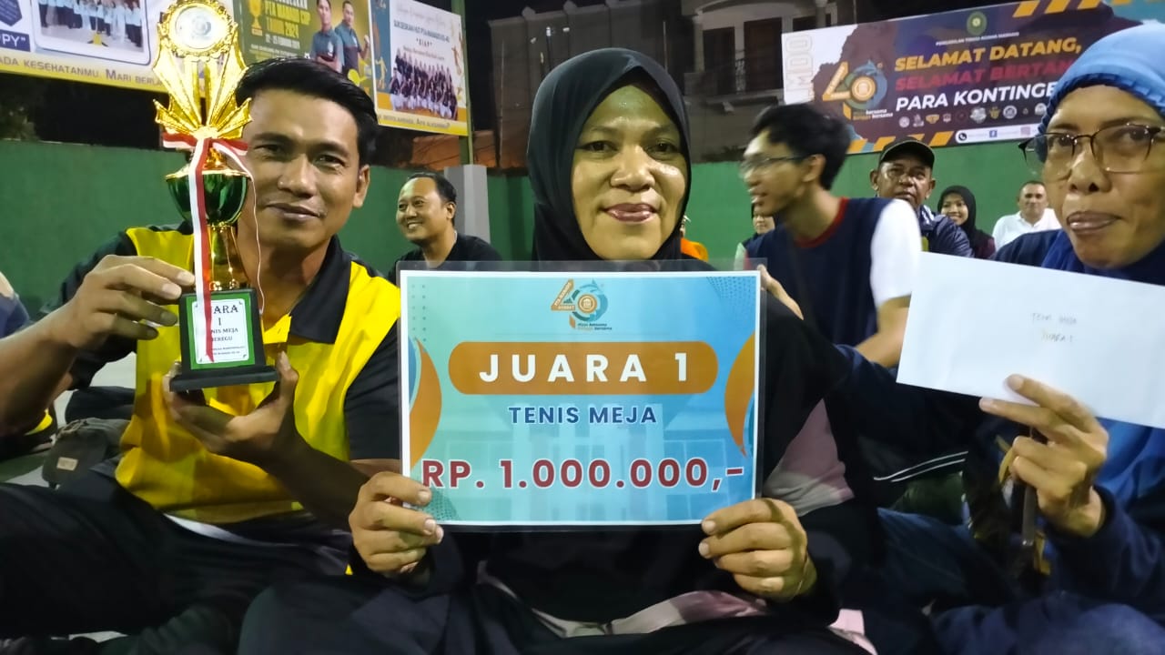 juara tenis meja